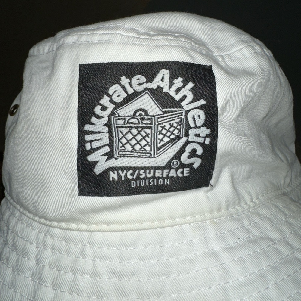 RARE/VINTAGE Milkcrate Athletics bucket hat! One size. Some staining inside
